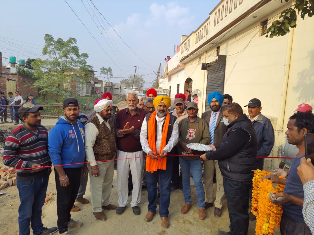 PARGAT SINGH KICKSTARTS DEVELOPMENT PROJECTS WORTH RS. 1.43 CRORE IN SOFI PIND