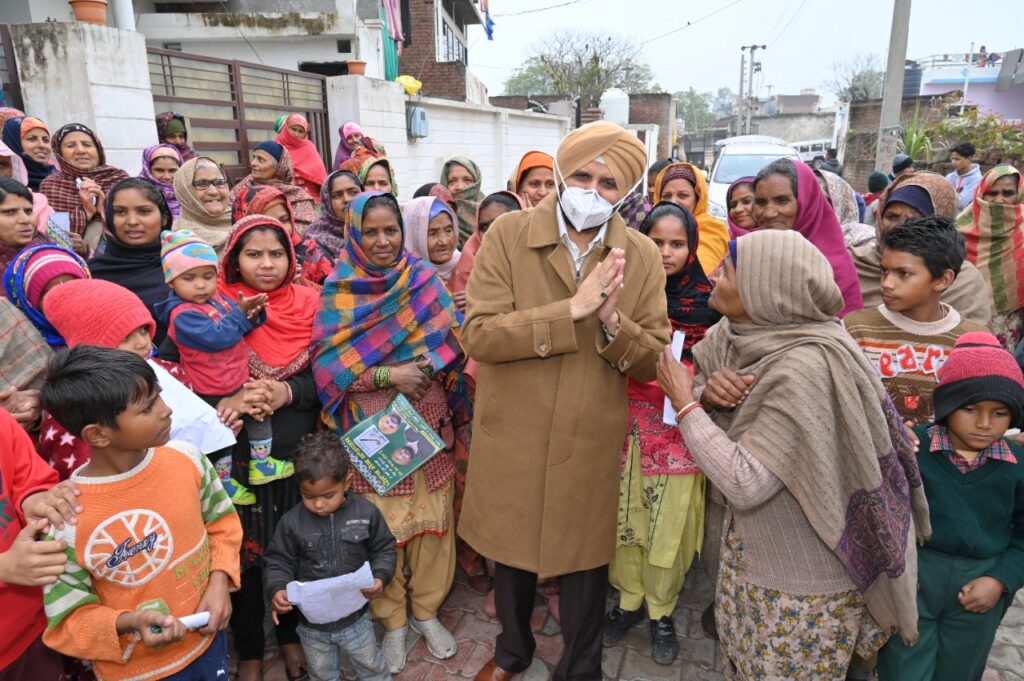 सनौर विधानसभा क्षेत्र में बिक्रम चहल की बैठकों का दौर जारी