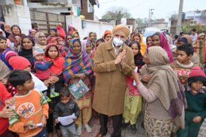 सनौर विधानसभा क्षेत्र में बिक्रम चहल की बैठकों का दौर जारी