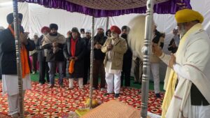 After Ardas to make Phagwara a district, Joginder Mann opens election office