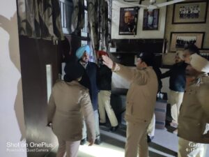 CP REVIEWS SECURITY ARRANGEMENTS AT LUDHIANA COURT COMPLEX, DEPLOYS ADDITIONAL FORCE