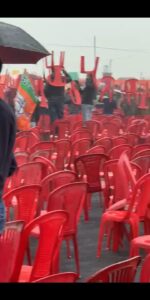 Weather played a spoil sport in PM’s rally, Captain addressed empty pandal