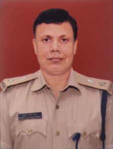 Chief Airport Security Officer Prabhat Ranjan Mishra is awarded with President Police Medal