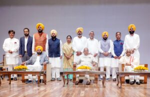 GOVERNOR ALLOTS PORTFOLIOS TO NEWLY INDUCTED MINISTERS