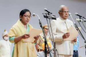 PUNJAB GOVERNOR ADMINISTERS OATH OF OFFICE AND SECRECY TO 10 MINISTERS IN BHAGWANT MANN LED CABINET