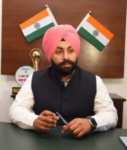 Harjot Singh Bains assumes office as Mines & Geology, Tourism & Cultural Affairs, Jails and Legal & Legislative Affairs minister