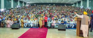 BHAGWANT MANN GUARANTEES TO MAKE PUNJABI UNIVERSITY DEBT FREE