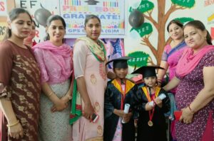 KINDERGARTEN GRADUATION CEREMONY HELD AT GOVERNMENT PRIMARY SCHOOL GARHA