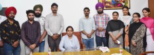 DR. BALJIT KAUR LAUNCHES E-PORTAL FOR POST MATRIC SCHOLARSHIP