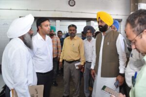 CABINET MINISTER LALJIT SINGH BHULLAR REVIEWS FUNCTIONING OF HOSPITALITY DEPARTMENT