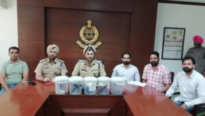 GANGSTER LAWRENCE BISHNOI AND CANADA-BASED GOLDY BRAR’S THREE AIDES ARRESTED BY AGTF FROM BATHINDA; 4 PISTOLS, AMMUNITION RECOVERED