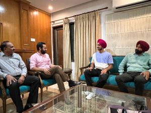 ਮੀਤ ਹੇਅਰ ਵੱਲੋਂ ਭਾਰਤੀ ਕ੍ਰਿਕਟ ਟੀਮ ਵਿੱਚ ਚੁਣੇ ਗਏ ਅਰਸ਼ਦੀਪ ਸਿੰਘ ਦੀ ਹੌਂਸਲਾ ਅਫ਼ਜਾਈ