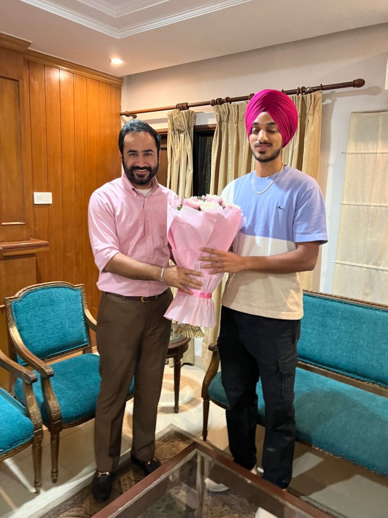 ਮੀਤ ਹੇਅਰ ਵੱਲੋਂ ਭਾਰਤੀ ਕ੍ਰਿਕਟ ਟੀਮ ਵਿੱਚ ਚੁਣੇ ਗਏ ਅਰਸ਼ਦੀਪ ਸਿੰਘ ਦੀ ਹੌਂਸਲਾ ਅਫ਼ਜਾਈ