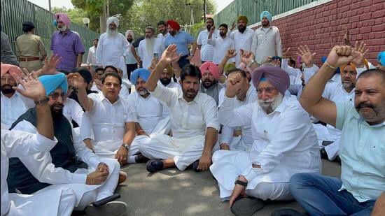 FIR against 36 Congress Leaders including Former Ministers and MLA’s