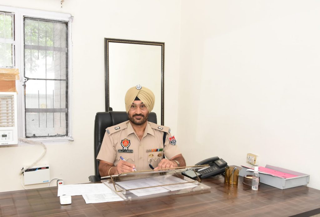 Jagjit Singh Saroya assume charge as ADCP Investigation 