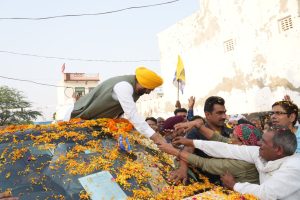 ਦੇਸ਼ ਵਿੱਚ ਸਿਆਸੀ ਬਦਲਾਅ ਲਿਆਉਣ ਲਈ ‘ਆਪ’ ਵੱਲ ਦੇਖ ਰਹੇ ਨੇ ਲੋਕ : ਭਗਵੰਤ ਮਾਨ