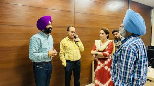 Transport Minister makes surprise inspection of State Transport Offices in Chandigarh
