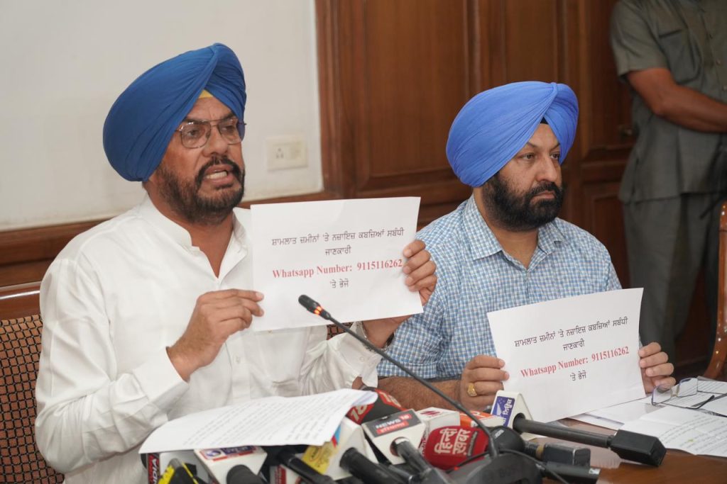 In a first Bhagwant Mann led government identifies 26300 acres of cultivable Shamlat land worth Rs 9200 crore  : Kuldeep Singh Dhaliwal