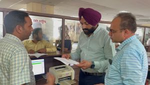 Transport Minister conducts surprise check of RTA office SAS Nagar