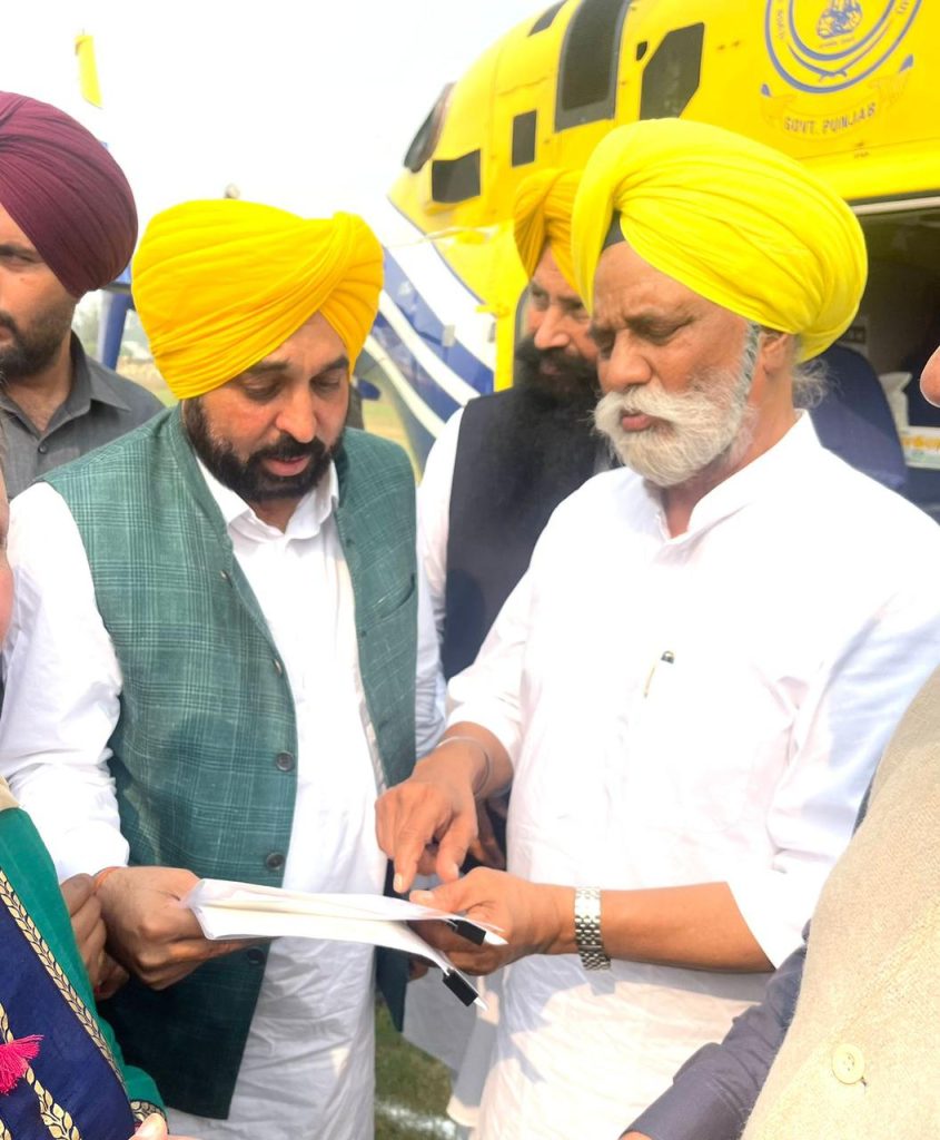 ਜੋਗਿੰਦਰ ਮਾਨ ਨੇ ਮੁੱਖ ਮੰਤਰੀ ਨੂੰ ਫਗਵਾੜਾ ਨੂੰ ਜ਼ਿਲ੍ਹੇ ਦਾ ਦਰਜਾ ਦੇਣ ਦੀ ਕੀਤੀ ਅਪੀਲ
