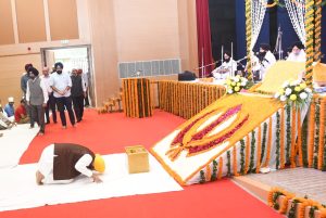 ETHOS OF BROTHERHOOD AND COMMUNAL HARMONY AS PREACHED BY SRI GURU NANAK DEV JI IS MOST IMPORTANT IN MATERIALISTIC WORLD  :   SAYS CM