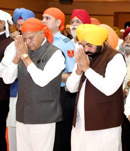 ETHOS OF BROTHERHOOD AND COMMUNAL HARMONY AS PREACHED BY SRI GURU NANAK DEV JI IS MOST IMPORTANT IN MATERIALISTIC WORLD : SAYS CM