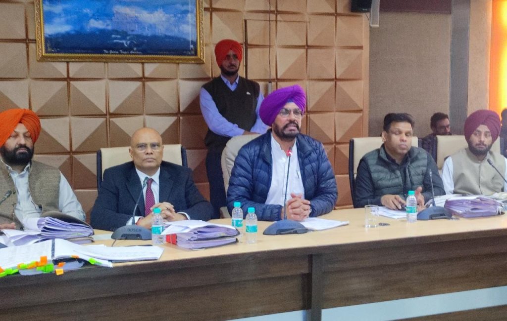 Rural Development & Panchayat Minister Kuldeep Dhaliwal directs officials to complete development targets in time bound manner
