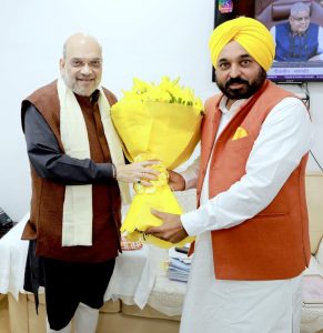 ਮੁੱਖ ਮੰਤਰੀ ਨੇ ਅਮਿਤ ਸ਼ਾਹ ਨਾਲ ਕੀਤੀ ਮੁਲਾਕਾਤ, ਬੇਅਦਬੀ ਦੇ ਘਿਨਾਉਣੇ ਅਪਰਾਧ ਦੇ ਦੋਸ਼ੀਆਂ ਨੂੰ ਸਖ਼ਤ ਸਜ਼ਾ ਦਿਵਾਉਣ ਲਈ ਭਾਰਤ ਸਰਕਾਰ ਤੋਂ ਦਖ਼ਲ ਦੀ ਕੀਤੀ ਮੰਗ