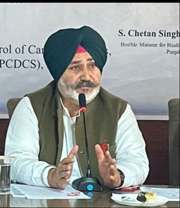 Punjab dons another feather in its cap, awarded by GoI in operationalization of Health and Wellness Centres in country  :   Health Minister
