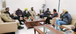 LOCAL GOVERNMENT MINISTER, DR INDERBIR SINGH NIJJAR HELD A MEETING WITH THE SENIOR OFFICIAL OF AMRITSAR AIRPORT AND DISTRICT ADMINISTRATION INCONNECTION WITH THE PREPRATION OF -G20 SUMMIT