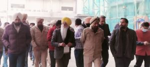 LOCAL GOVERNMENT MINISTER, DR INDERBIR SINGH NIJJAR HELD A MEETING WITH THE SENIOR OFFICIAL OF AMRITSAR AIRPORT AND DISTRICT ADMINISTRATION INCONNECTION WITH THE PREPRATION OF -G20 SUMMIT