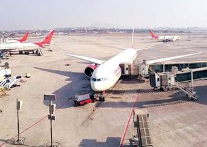 CM PAYS SURPRISE VISIT AT SITE OF CIVIL AIR TERMINAL AT HALWARA