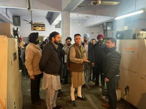 AMAN ARORA INSPECTS AT PATIALA GOVT PRINTING PRESS