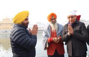HOLY CITY AMRITSAR TO BE DEVELOPED AS ONE OF TOP CITIES, SAYS AMAN ARORA