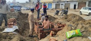 AMAN ARORA’S VISIT IMPACT  :   DILAPIDATED MATERIAL AT SUNAM MODERN VENDING ZONE REPLACED