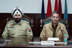 PUNJAB POLICE COMMITTED TO KEEP PUNJAB A SAFE AND SECURE STATE AS PER THE VISION OF CM BHAGWANT MANN