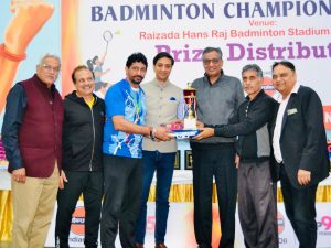 Indian Oil Punjab State Masters Badminton Championship Concludes