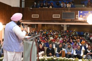 Harjot Singh Bains launches enrolment campaign 2023 for government schools