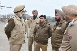 ਪਟਿਆਲਾ ਰੇਂਜ ਦੇ ਚਾਰ ਜਿਲ੍ਹਿਆਂ ‘ਚ ਚਲਾਇਆ ਕਾਰਡਨ ਐਂਡ ਸਰਚ ਉਪਰੇਸ਼ਨ-ਡੀਆਈਜੀ ਹਰਚਰਨ ਸਿੰਘ ਭੁੱਲਰ