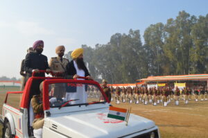 ਜ਼ਿਲ੍ਹਾ ਪੱਧਰੀ ਗਣਤੰਤਰ ਦਿਵਸ ਸਮਾਰੋਹ ਮਲਟੀਪਰਪਜ ਸਪੋਰਟਸ ਸਟੇਡੀਅਮ ਲਮੀਨੀ (ਪਠਾਨਕੋਟ) ਦੀ ਗਰਾਊਂਡ ਵਿਖੇ ਮਨਾਇਆ ਗਿਆ