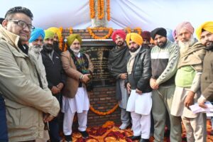 ਕੈਬਨਿਟ ਮੰਤਰੀ ਚੇਤਨ ਸਿੰਘ ਜੌੜਾਮਾਜਰਾ ਨੇ 3.5 ਕਰੋੜ ਦੇ ਵਿਕਾਸ ਪ੍ਰਾਜੈਕਟਾਂ ਦਾ ਨੀਂਹ ਪੱਥਰ ਰੱਖਿਆ