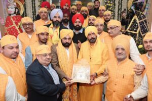 ਮੁੱਖ ਮੰਤਰੀ ਨੇ ਬਗਲਾਮੁਖੀ ਧਾਮ ਲੁਧਿਆਣਾ ਵਿਖੇ ਮੱਥਾ ਟੇਕਿਆ