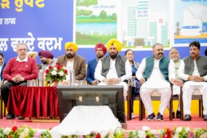 ਮੁੱਖ ਮੰਤਰੀ ਵੱਲੋਂ ਜਲੰਧਰ ਵਾਸੀਆਂ ਨੂੰ 283 ਕਰੋੜ ਦੇ ਵਿਕਾਸ ਪ੍ਰਾਜੈਕਟਾਂ ਦਾ ਤੋਹਫ਼ਾ