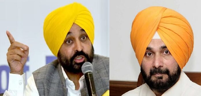 CM ਮਾਨ ਦਾ ਨਵਜੋਤ ਸਿੱਧੂ ‘ਤੇ ਤਿੱਖਾ ਤੰਜ, ਕਿਹਾ – ਇਸ ਦੀ ਹਾਲਤ ਵਿਆਹਾਂ ‘ਚ ਦਿੱਤੇ ਸੂਟਾਂ ਵਾਂਗ ਹੋਈ
