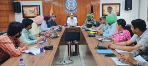 ਕਣਕ ਦੀ ਨਾੜ ਨੂੰ ਅੱਗ ਲਾਉਣ ਦੀਆਂ ਘਟਨਾਵਾਂ ਰੋਕਣ ਲਈ ਬੈਠਕ ਕਿਸਾਨਾਂ ਨੂੰ ਅੱਗ ਨਾ ਲਾਉਣ ਲਈ ਪ੍ਰੇਰਿਤ ਕੀਤਾ ਜਾਵੇ –ਅਮਰਿੰਦਰ ਸਿੰਘ ਮੱਲ੍ਹੀ