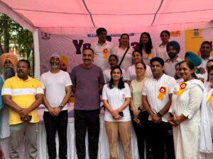 DC exhort people to make Yoga part of daily routine for healthy life