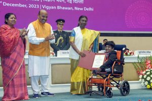 Applications invited for the National Award for Empowerment of Persons with Disabilities till July 31