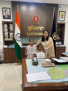 DC meets young sisters, both want to serve nation by becoming an IAS officer & teacher