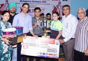 इंडियन ऑयल जिला बैडमिंटन चैंपियनशिप का समापन