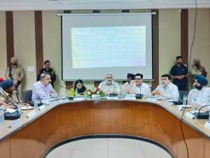 Cabinet Minister Lal Chand Kataruchak reviews schemes implementation and development works